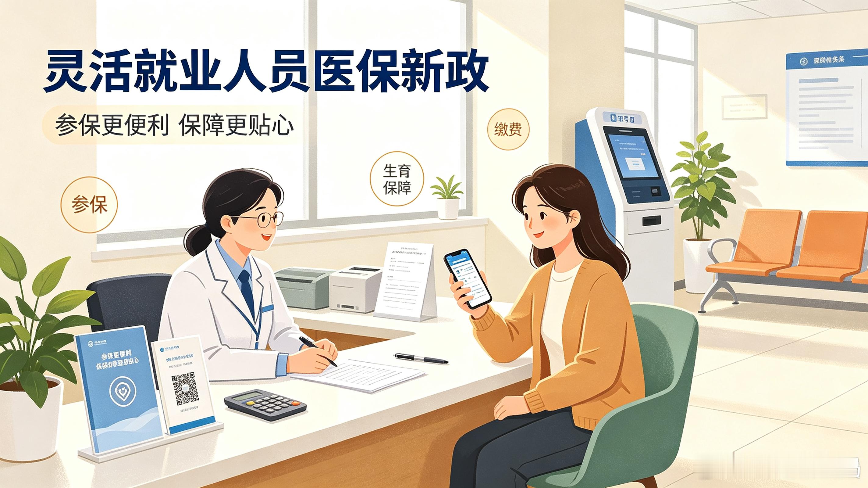 灵活就业人员医保新政来了灵活就业群体迎来医保利好新规，参保门槛进一步放宽。逐步取