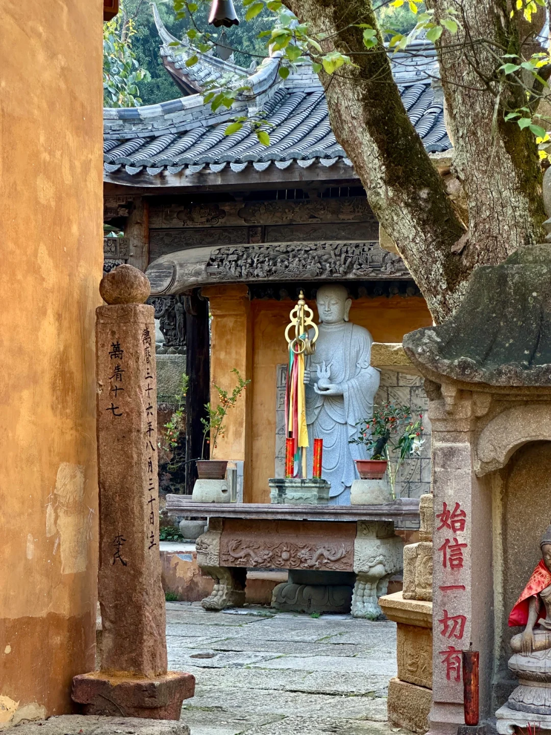 以为灵隐寺天台寺很绝了，直到我到了这儿