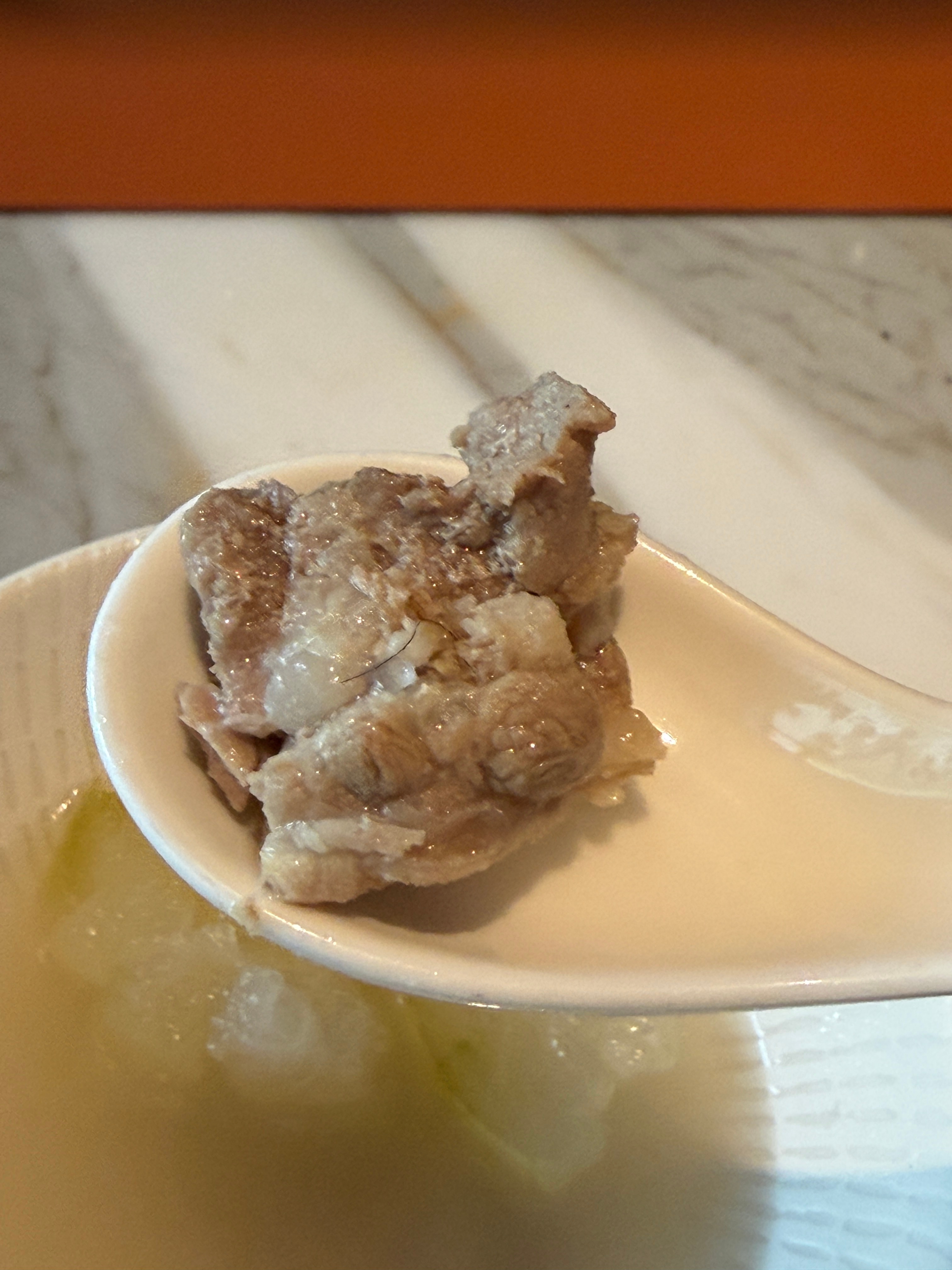 又让我吃到头发了……兄弟们帮我看看这是直的还是弯的？ 厦门·厦门海沧英迪格酒店