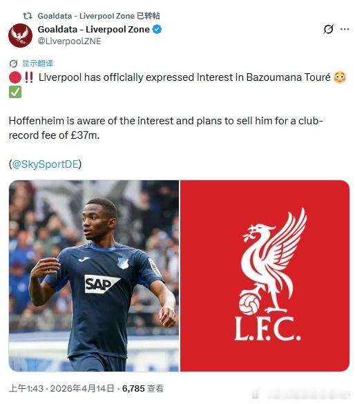 该说不说，真的是从德甲挖人挖上瘾了是吧利物浦 利物浦买人了吗