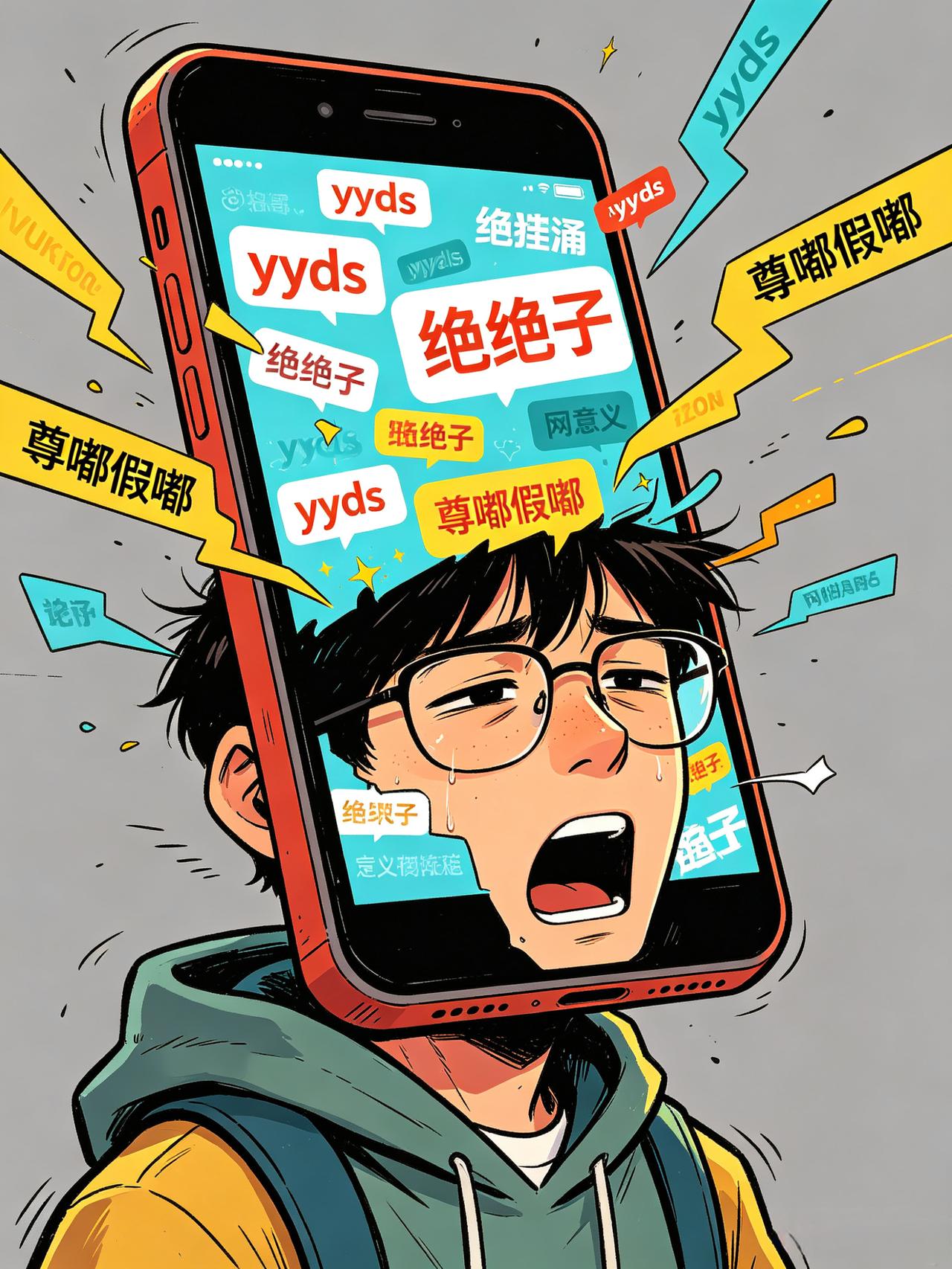 泛滥成灾的网络烂梗，正在毁掉我们好好说话的能力
 
刷短视频、聊天、校园里，各类