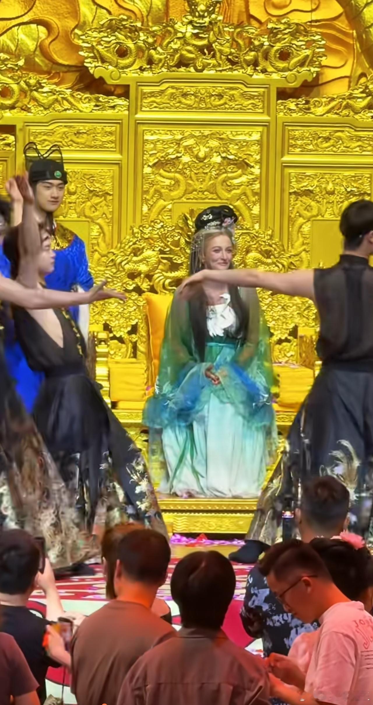 叶卡捷琳娜二世的快乐。 