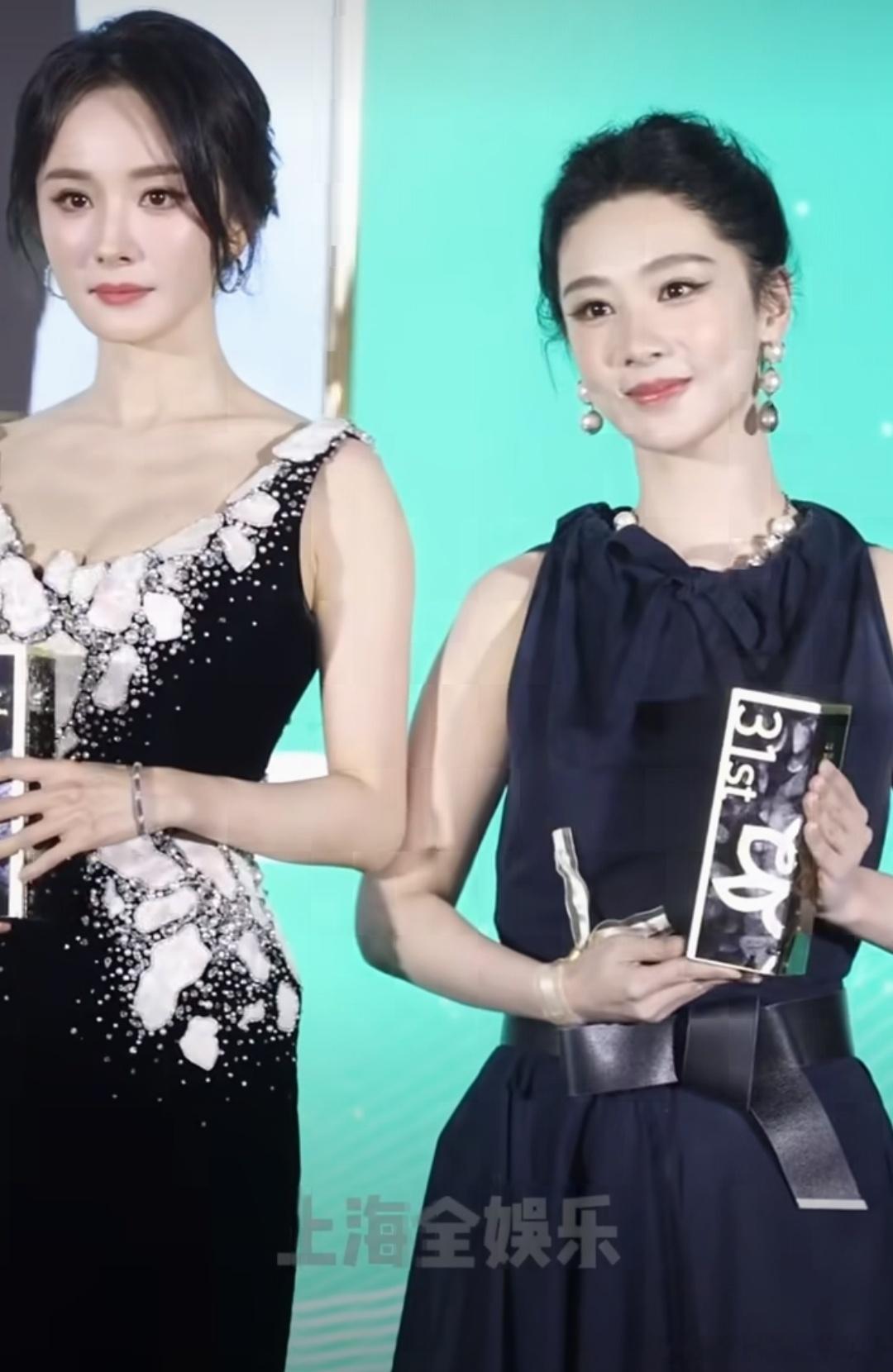 杨幂 杨紫白玉兰提名晚宴同框，你Pick谁状态？白玉兰预测