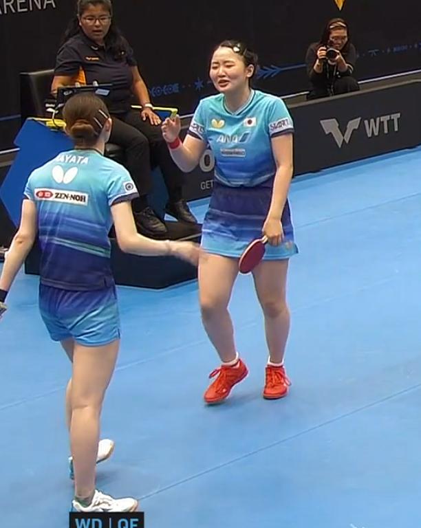 让我生气的不是张本美和 / 早田希娜 3:1 拿下陈熠 / 大迪，而是人家压根没