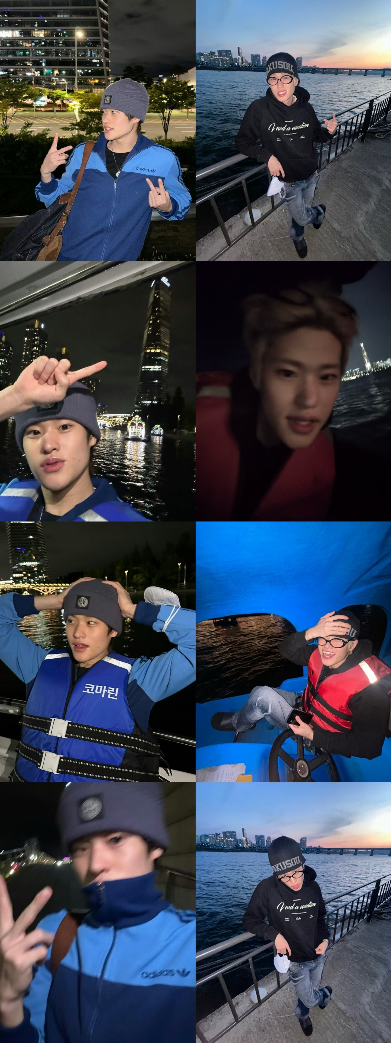 一有时间就去坐鸭子船月亮船了⛵️ 