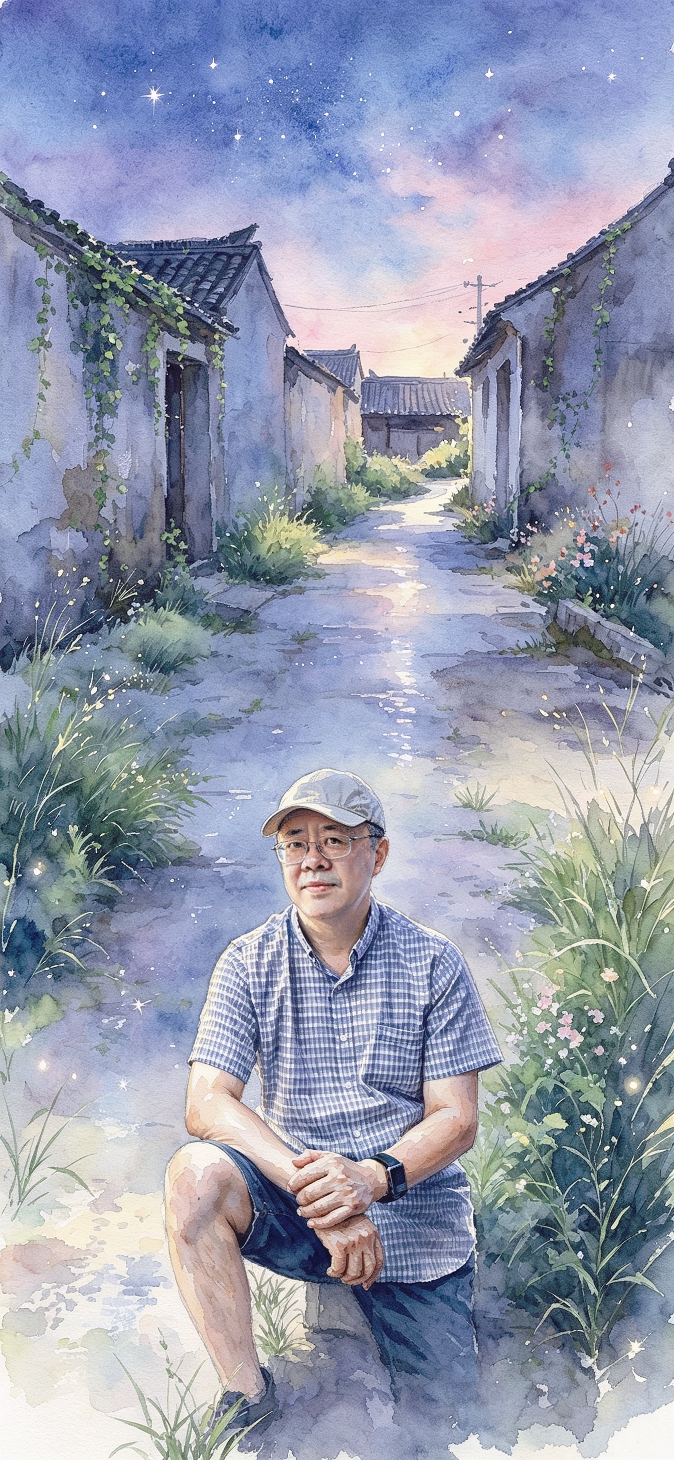 【窃窃史语】风路过巷口时留了片云在肩头，原来困住脚的从来不是窄路坎丘，是停在原地