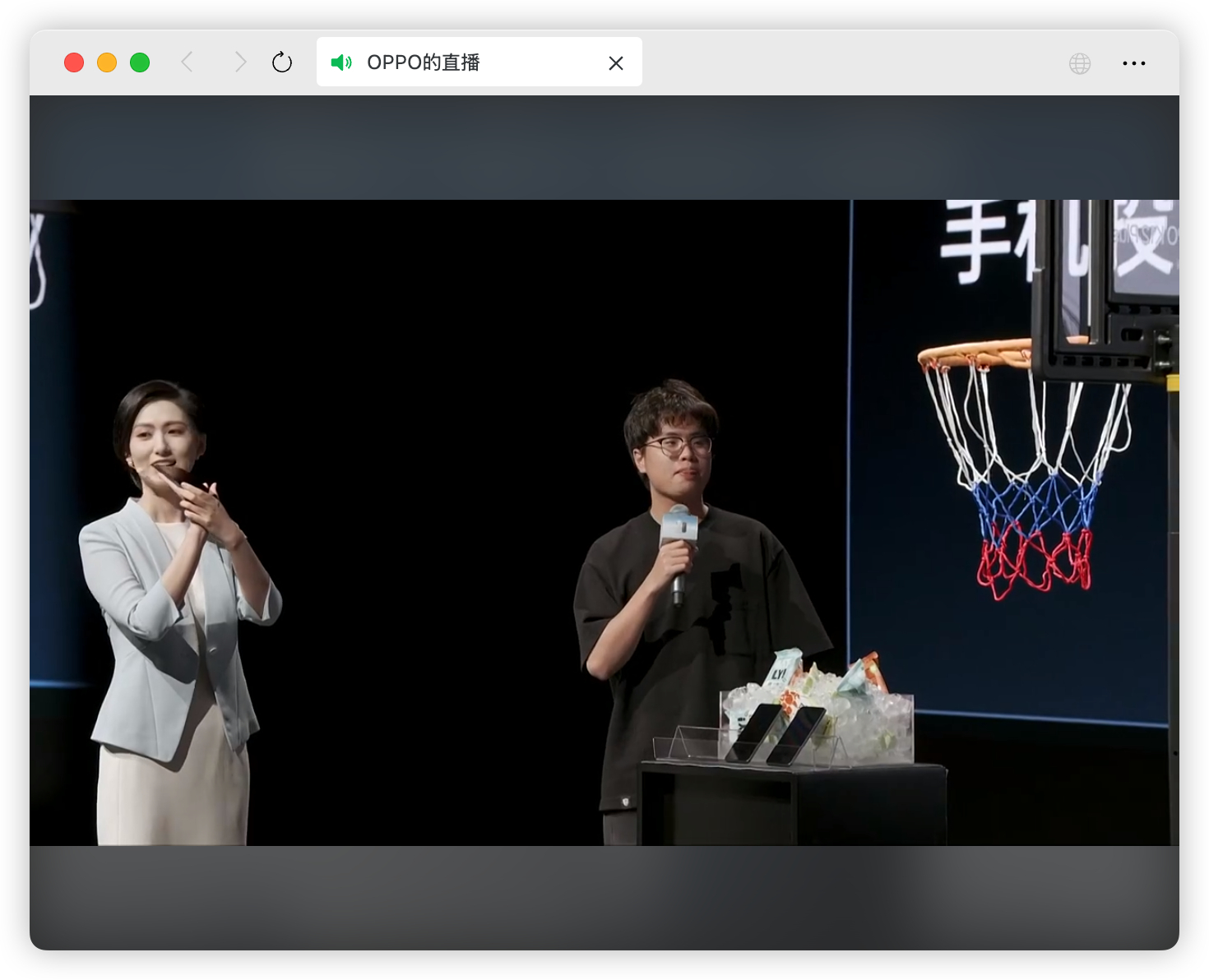 OPPO是越来越能整花活了发布会直接用#OPPO K12 Plus#投篮…凸显两