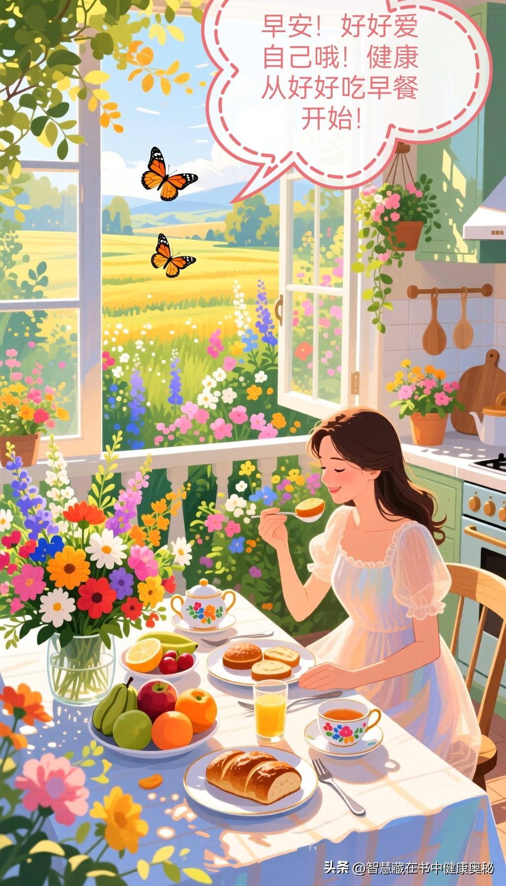 早安！快乐健康每一天从好好吃早餐开始！

每天的清晨，是新的一天的开始，也是我们