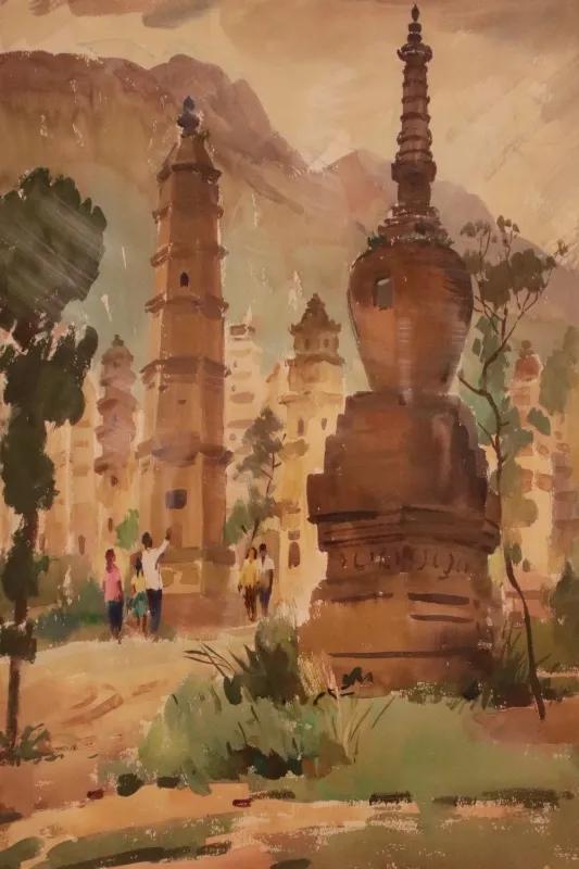 中国美术馆新开展览：美在五岳展！

山之尊者称岳。东岳泰山、西岳华山、南岳衡山、