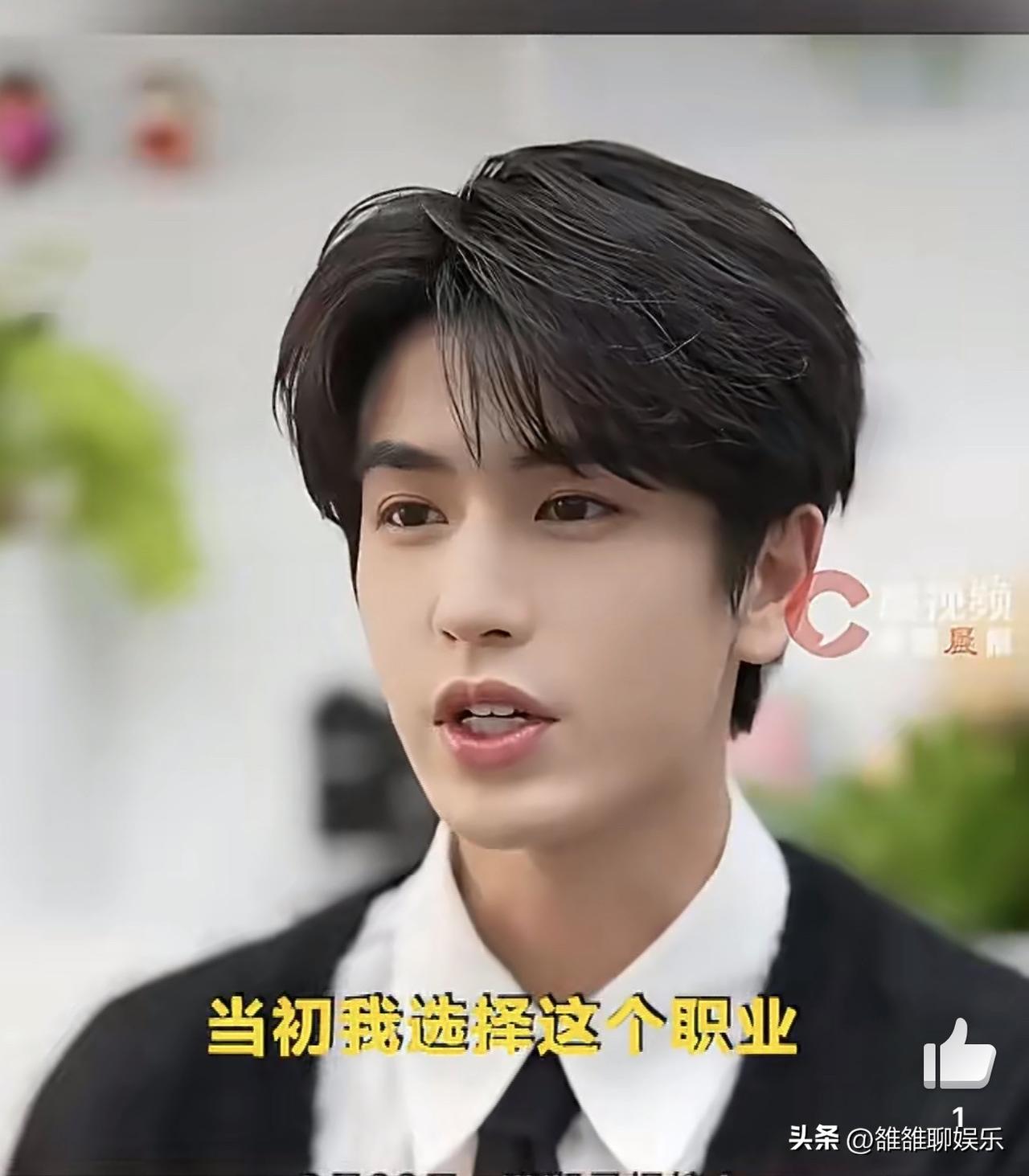 张凌赫说：我之所以当演员是因为叛逆。

“我不想每天一睁眼就干重复的事，当演员的