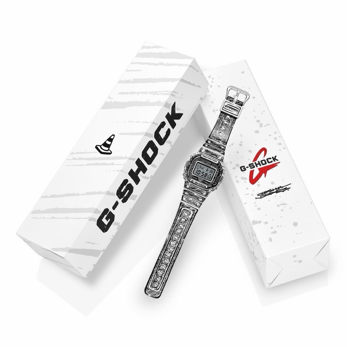 Joshua Vides x G-SHOCK   视觉艺术家联名 图案是其标志性