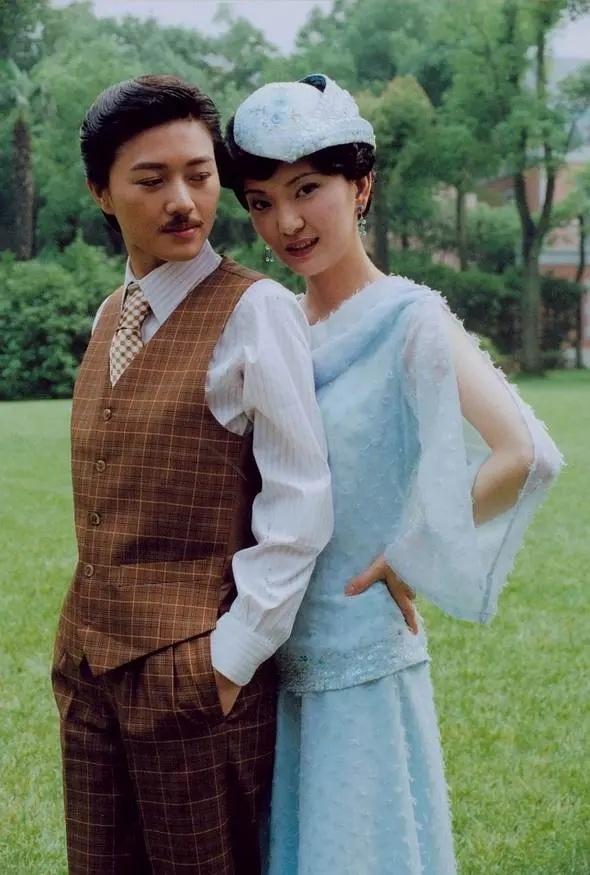 【来自投稿】田海蓉在2006年电视剧《反串》中的男装造型。 