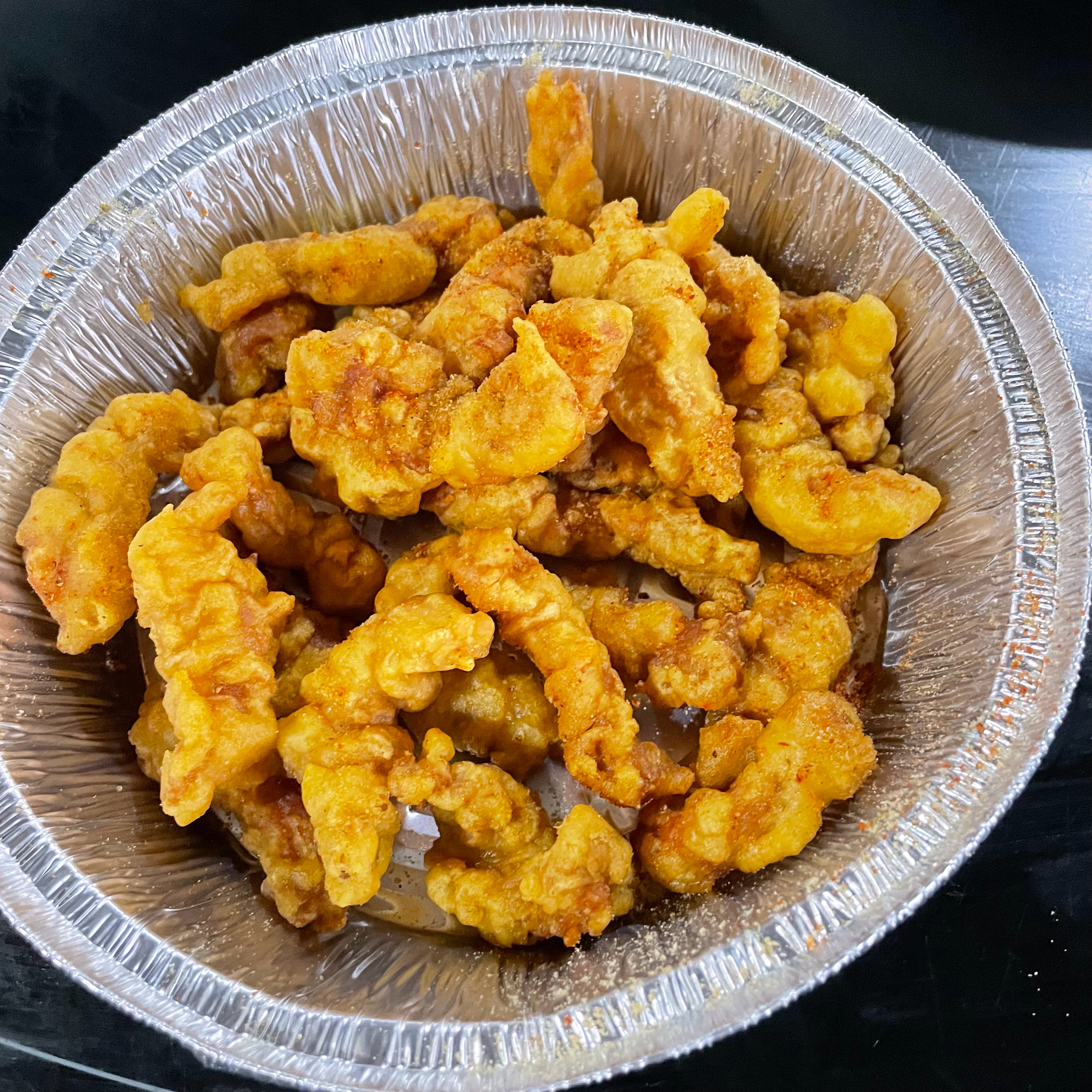 你们好  路过的可以吃一根我炸的小酥肉 