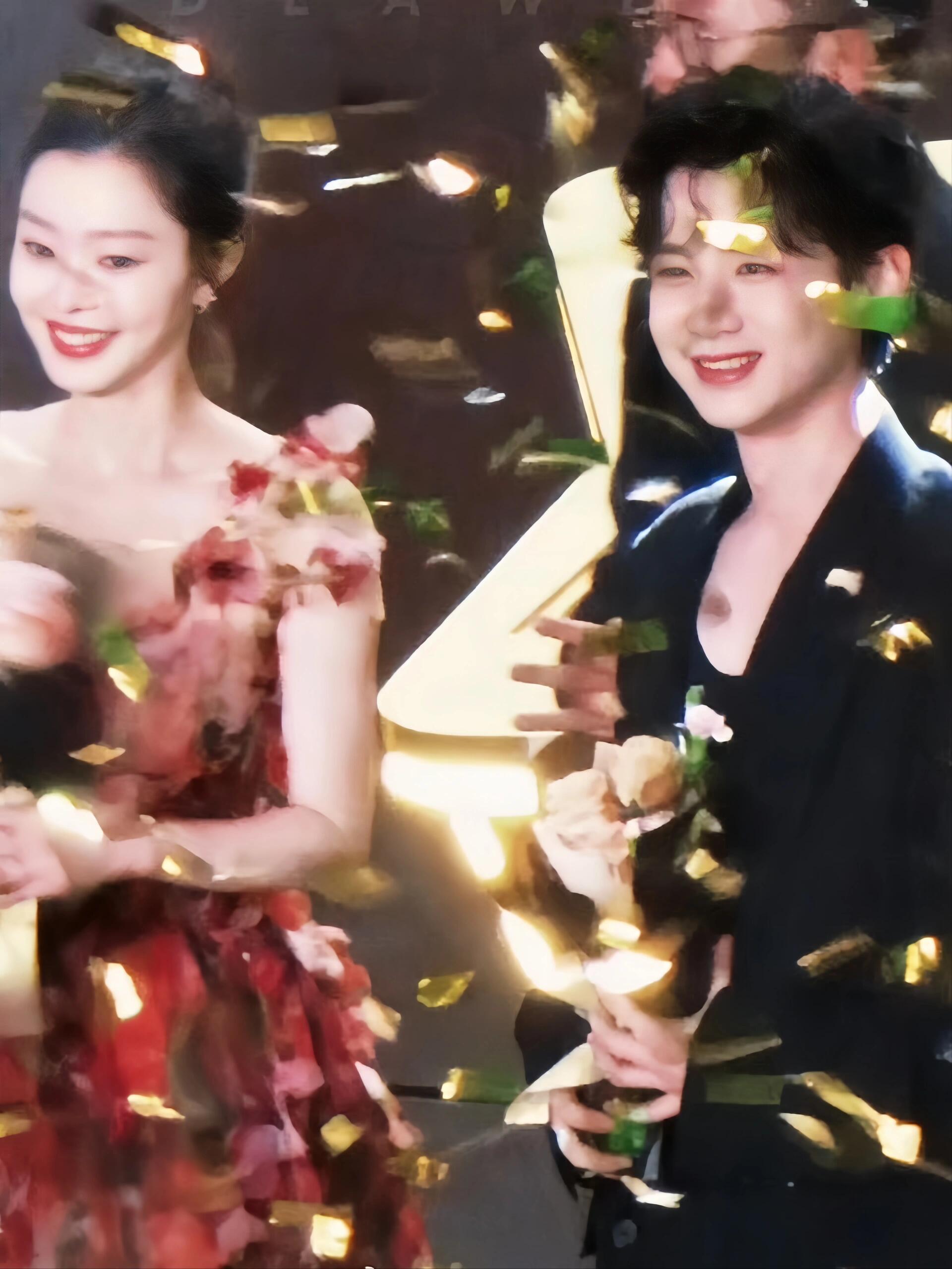 白敬亭 宋轶 你们俩谈不谈不重要，分不分不重要，大眼对我友好一点比较重要 