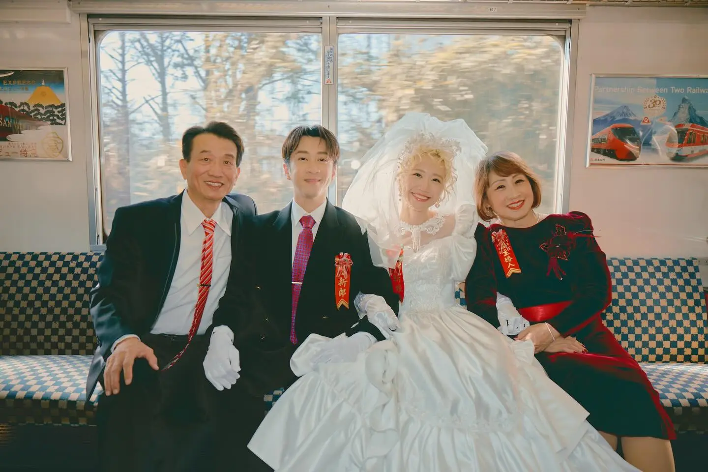 汉典lulu婚纱拍摄大合照。