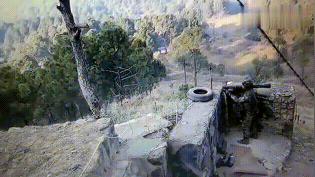 印巴第一轮交火，印度几个哨所被摧毁：炮弹精准打击。
4月29日至30日间，印巴在