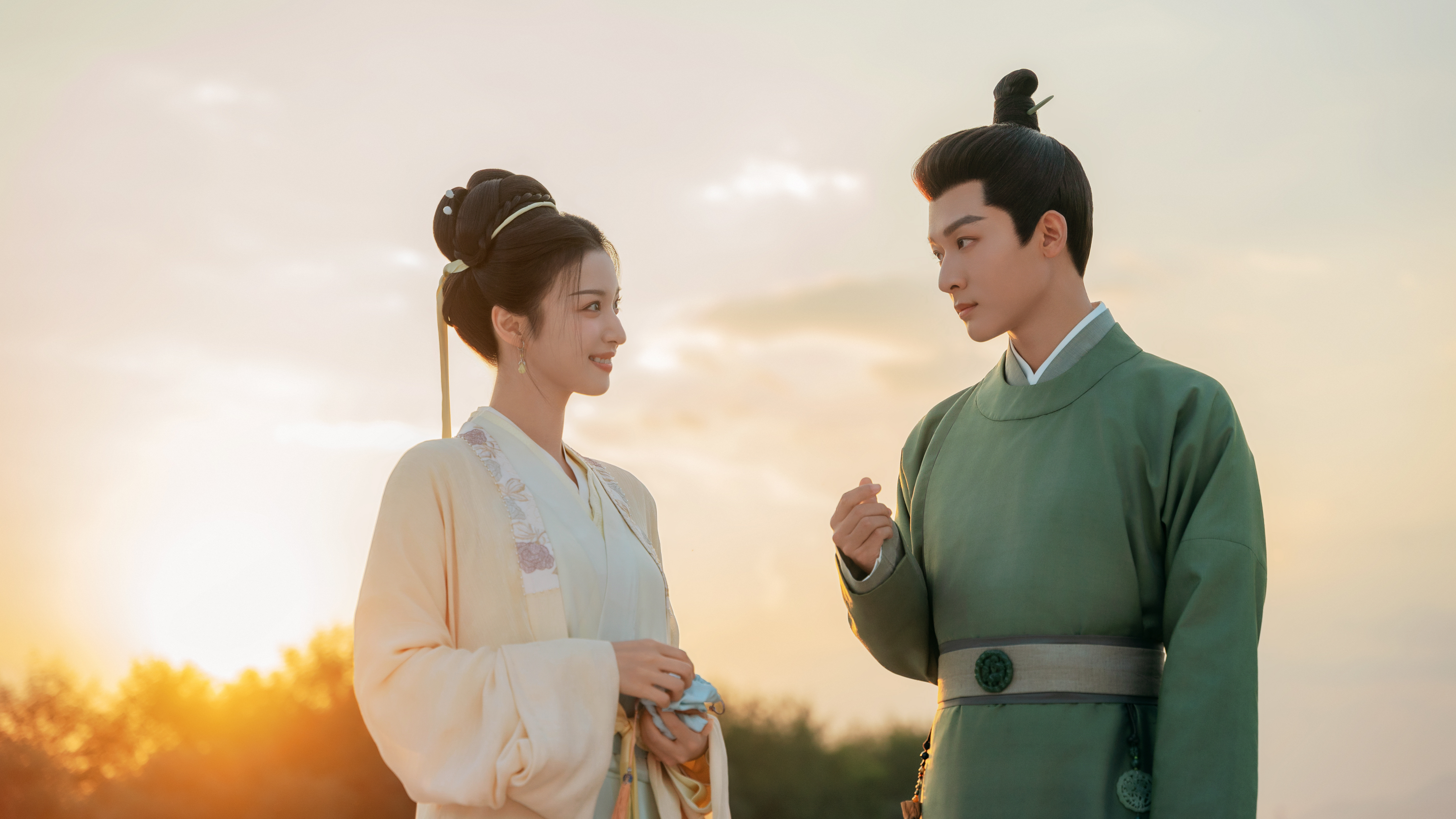 收藏一波崔眠夫妇双人无水印剧照🥰 #柳舟记 婚后番外# ​​​