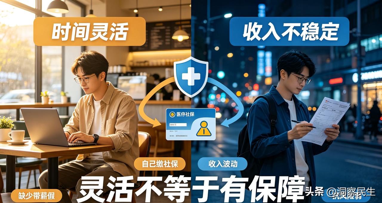 国内灵活就业群体已达2亿人，很多人以为这份工作自由轻松，实则暗藏难处。所谓灵活，