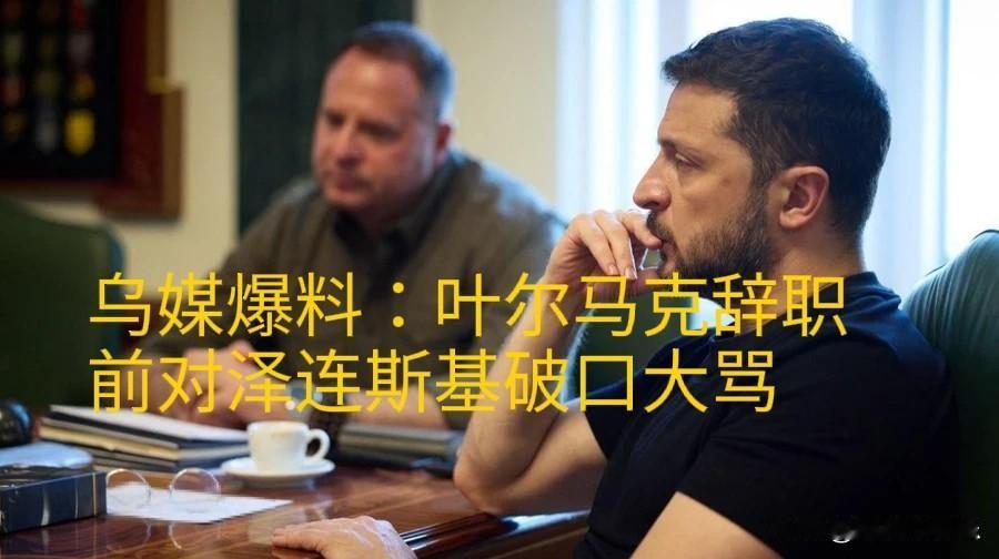 乌媒爆料：叶尔马克辞职前对泽连斯基破口大骂

   据外媒报道11月28日，乌克