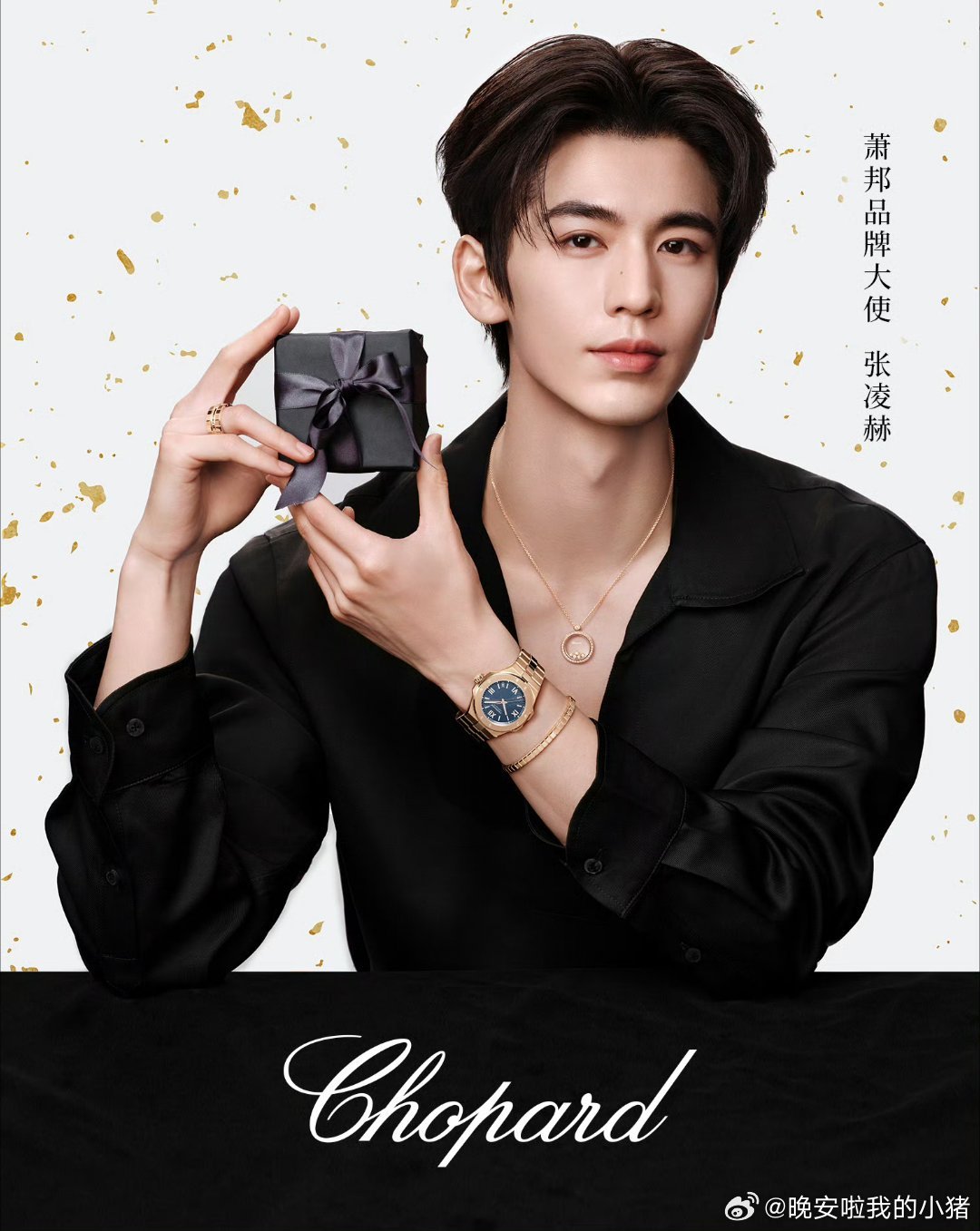 张凌赫萧邦和 Gucci物料，难怪奢牌都爱啊，什么风格都能驾驭