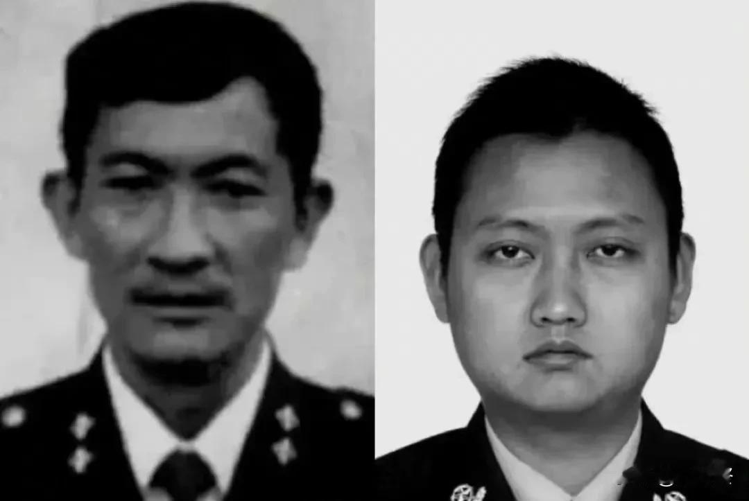 请停留一秒，向禁毒英雄致敬！
民警张从顺、张子权父子。
一门忠烈，英雄父子兵[蜡
