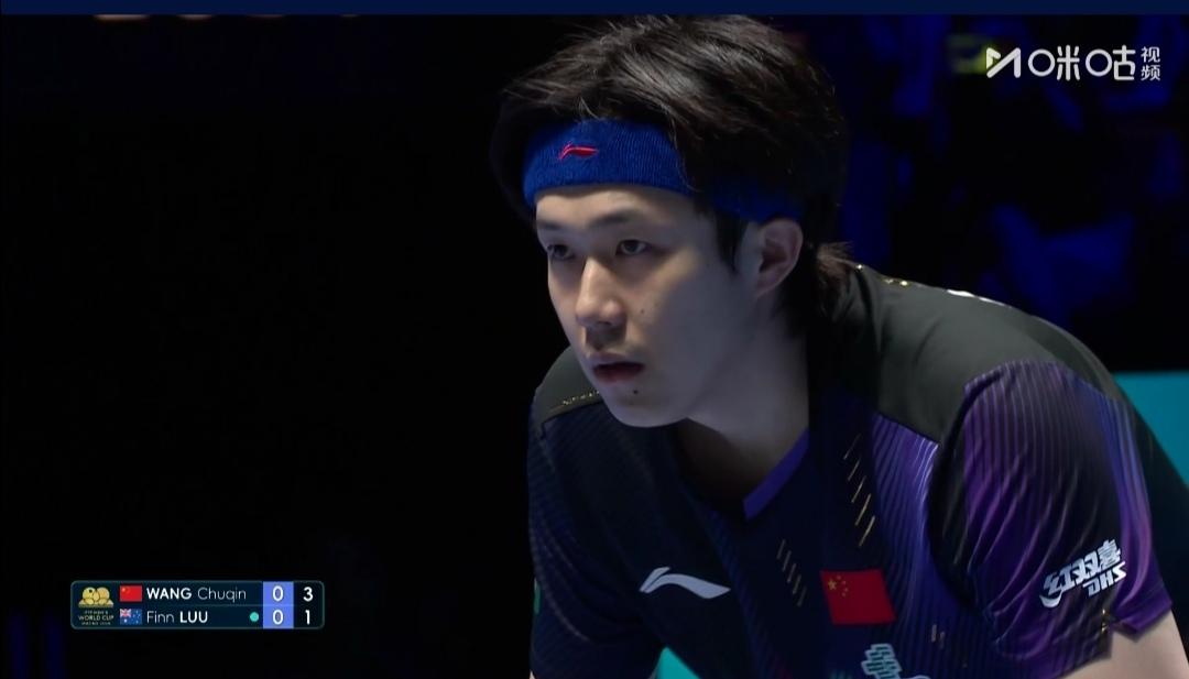 王楚钦3：0澳大利亚卢伟！国乒已有七人晋级16强！


G1组循环赛
王楚钦首战