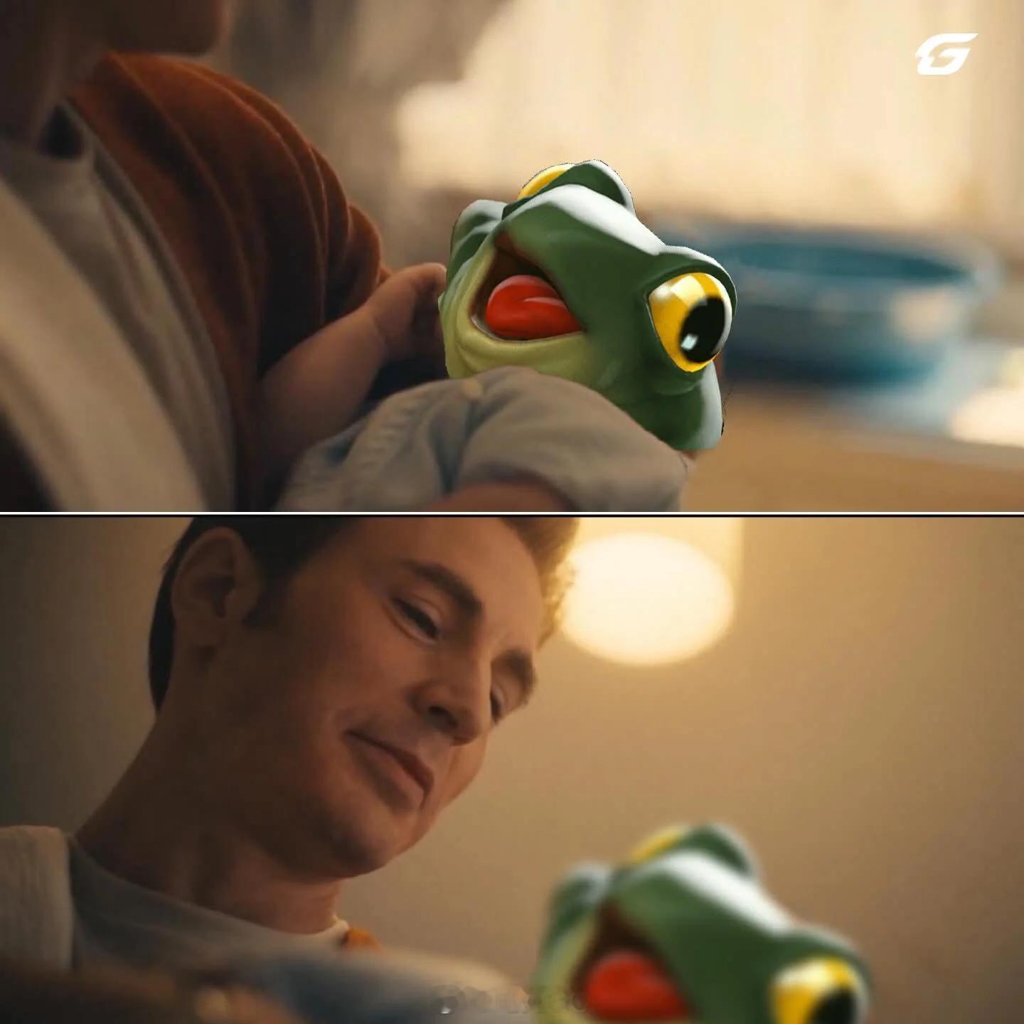 这么可爱的蛙蛙怎么会45岁dota2趣闻游戏梗DOTA2