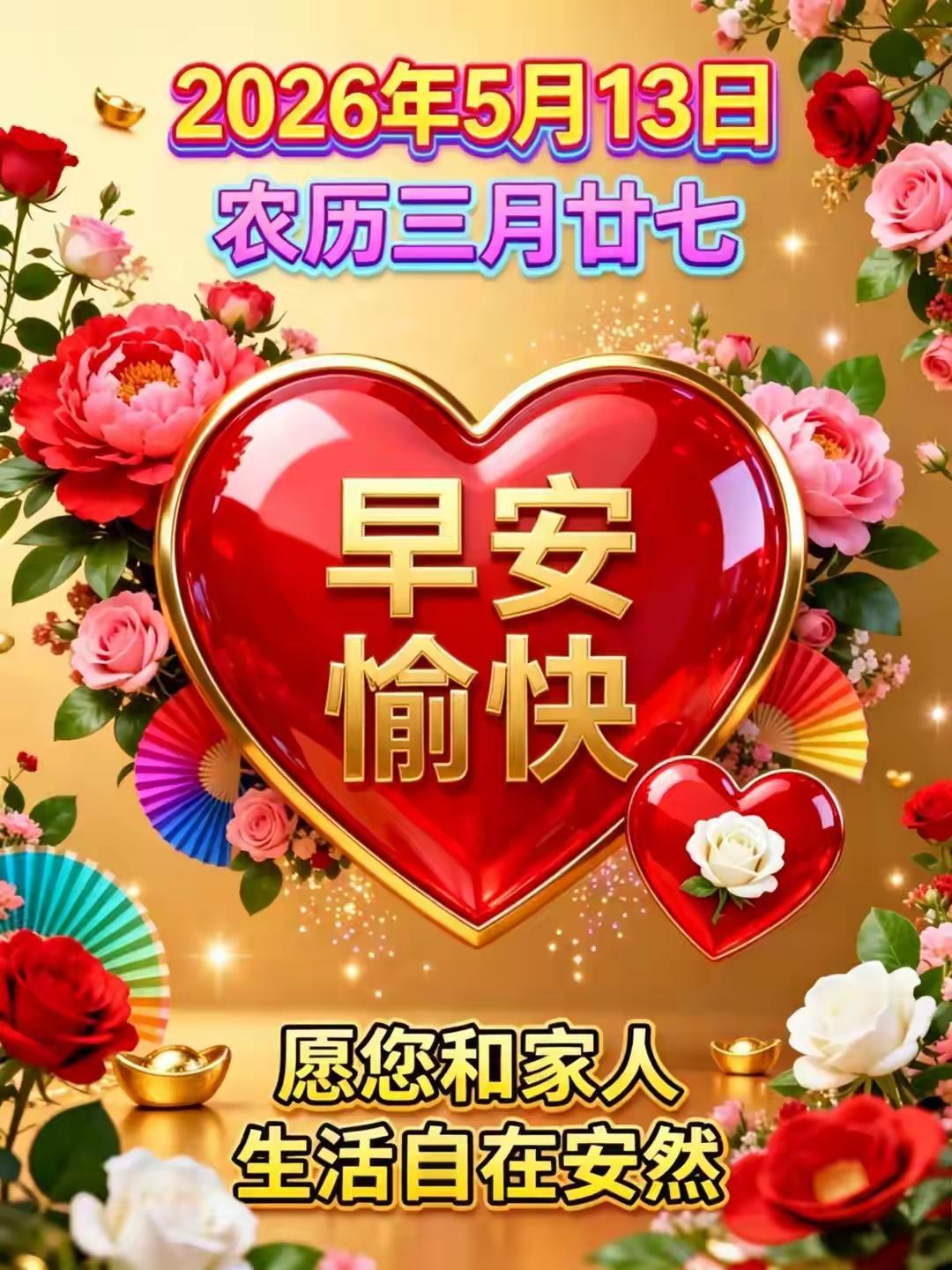 🌹早上好🌹
心态好了；
福气就来了；
☀️🌹💖🍃
 
晨光皆温暖，
轻