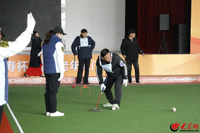 好运山东·奋进宁阳“中国人寿杯”全国老年人门球赛在宁阳举办