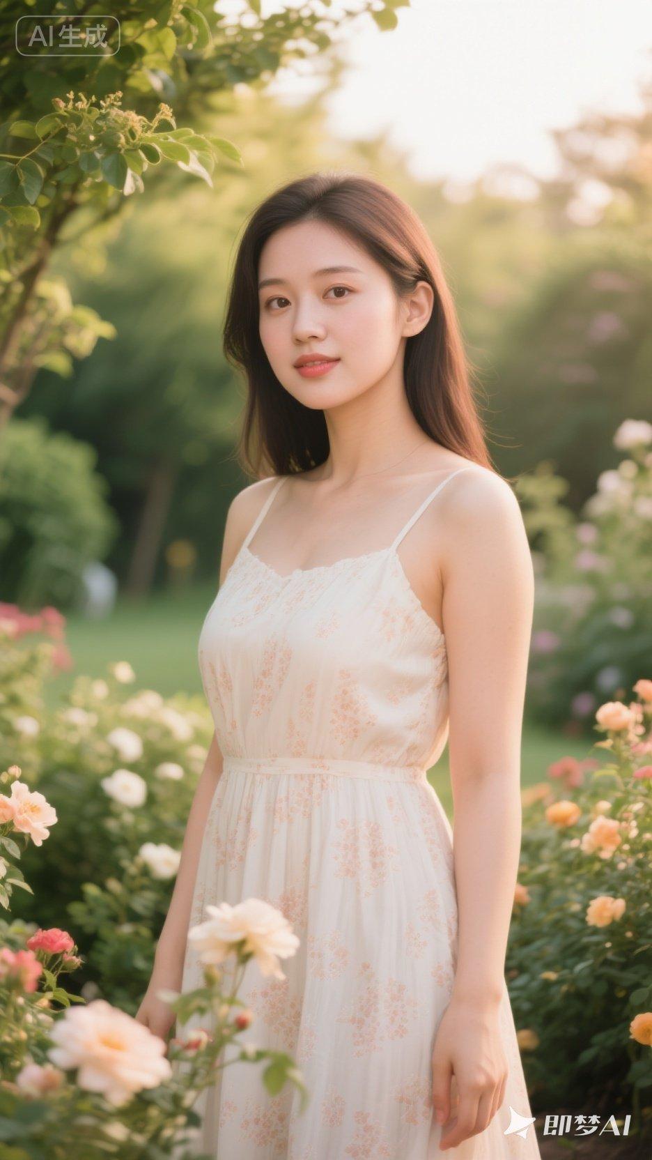 在花海中漫步，感受自然的美好与宁静。