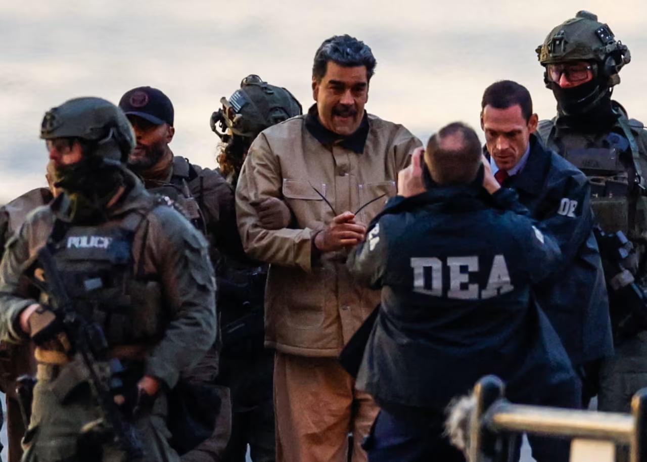 🔻马杜罗心态看着好的很。🔻埃德华多·穆尼奥斯/路透社海外新鲜事热点现场马杜罗