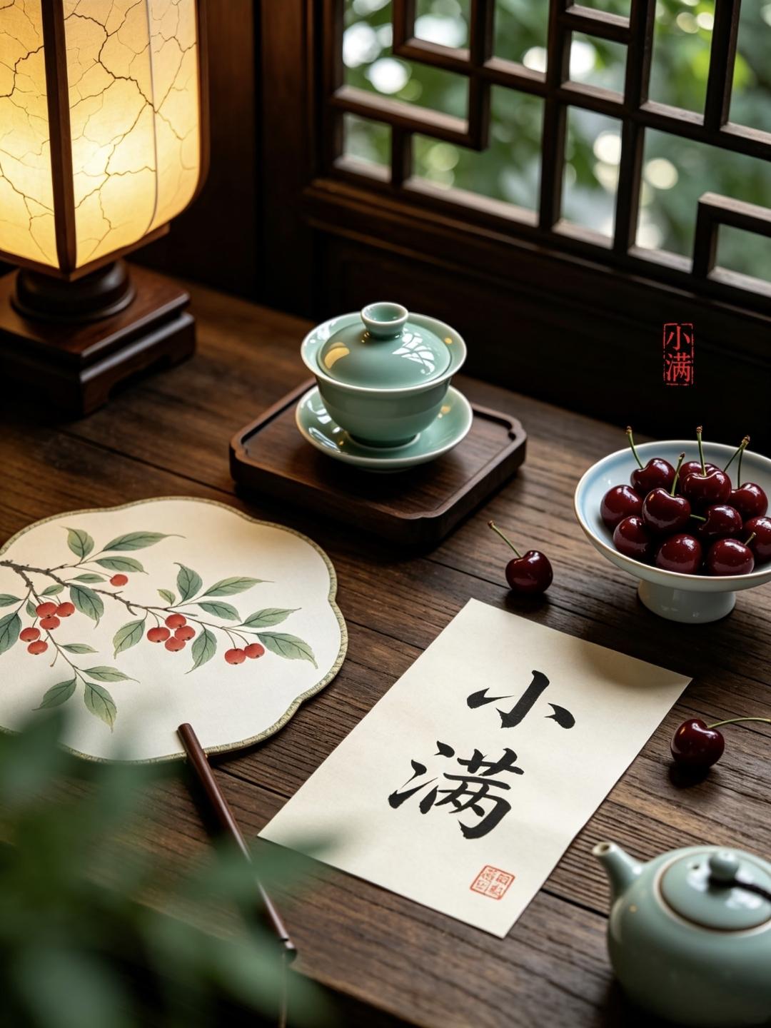 ²º²⁶/₀₅.₂₁今日小满，请发一条不一样的朋友圈
	
万物至此，小得盈满，