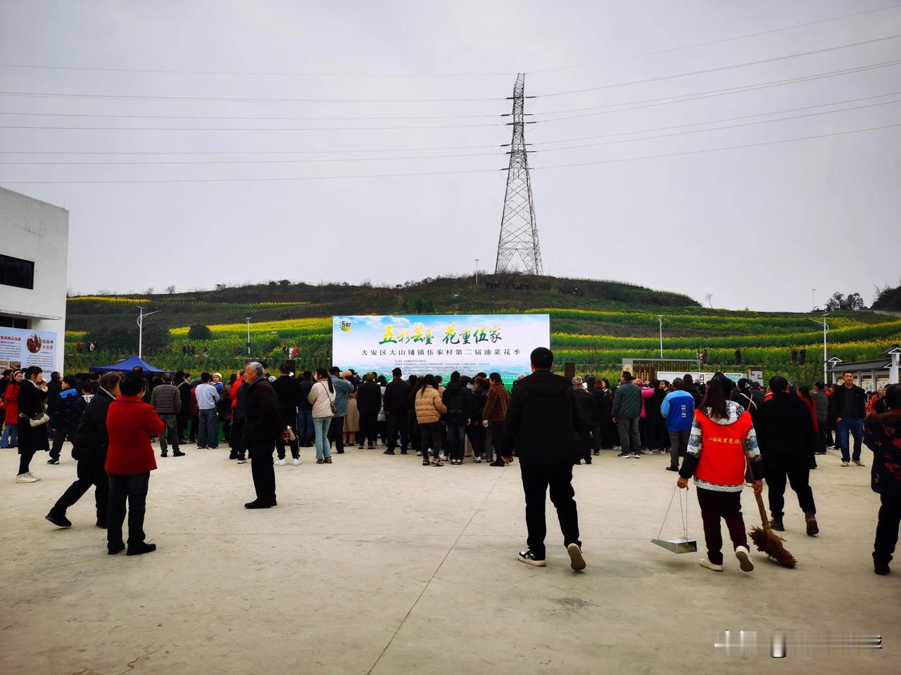 遇见青龙湖，大山铺第二季油菜花季开幕！