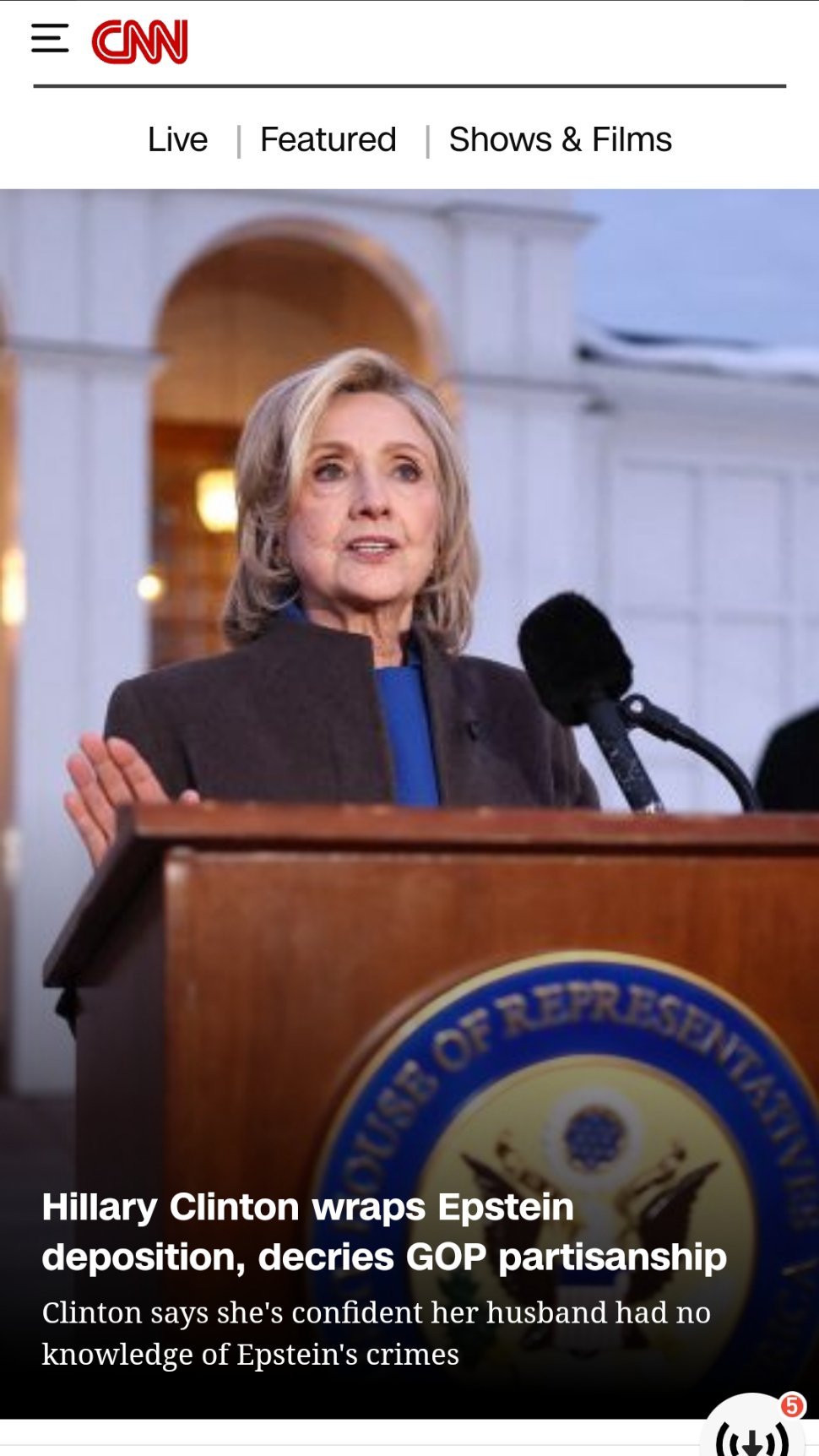 希拉里称应传唤特朗普马斯克作证¹ 比起梅琳达·盖茨跟比尔·盖茨离婚的决绝，希拉里