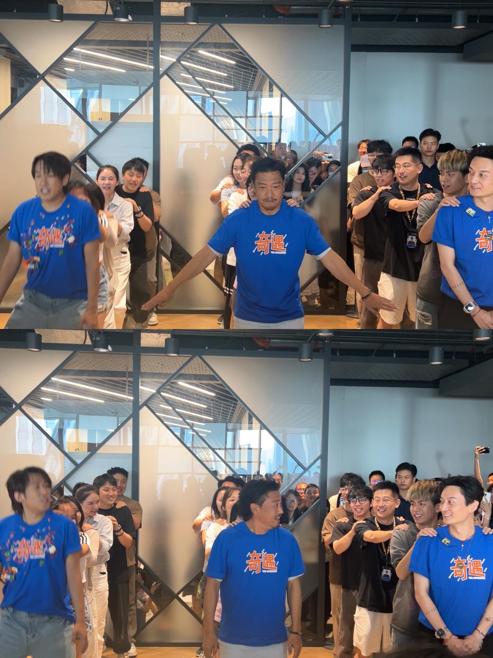 东北人连饭撒都格外瓷实别人营业要精致，这俩像老家亲戚来探班，咖啡点心唠嗑全安排，