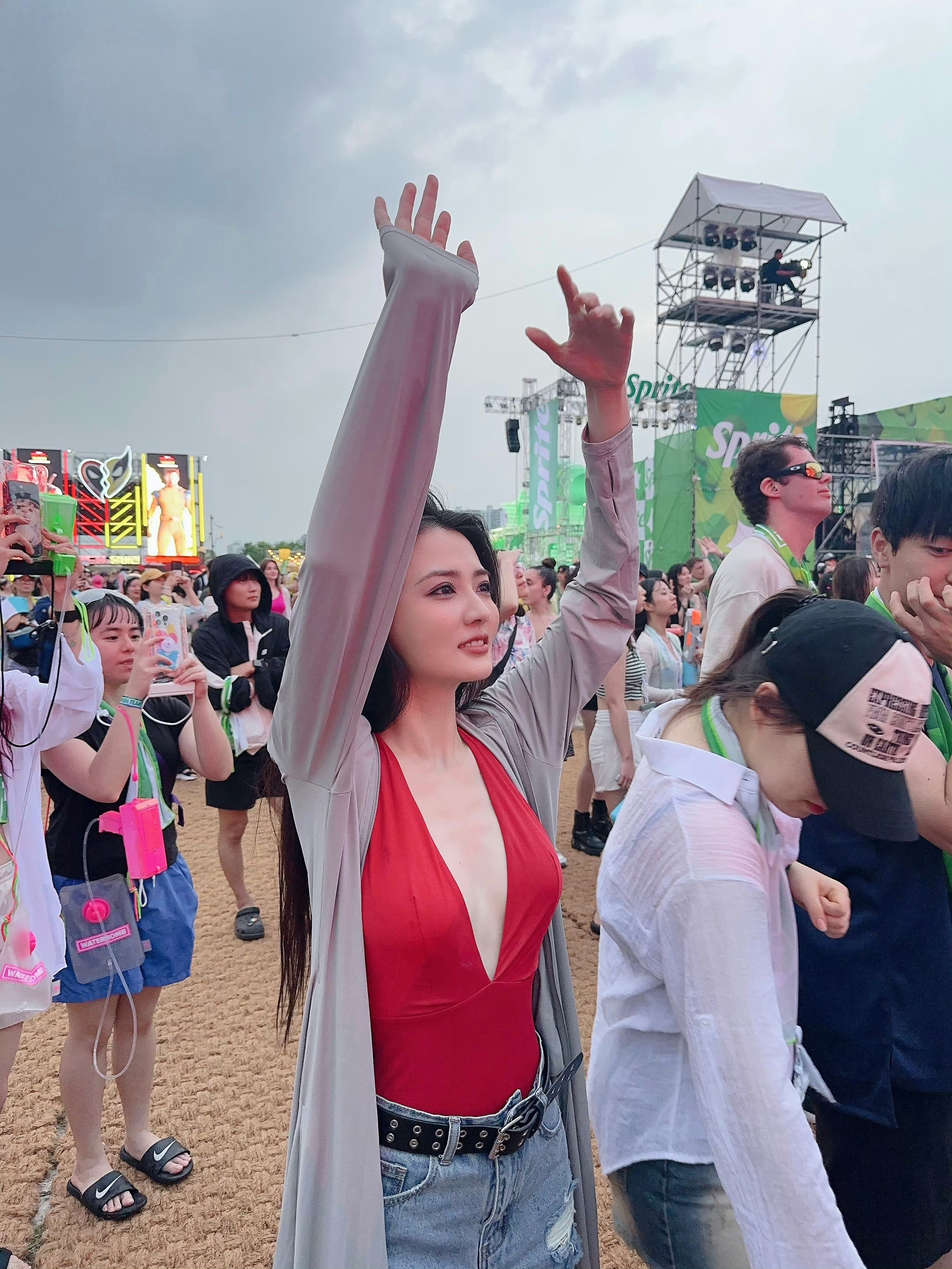 徐璐音乐节，这个v好深