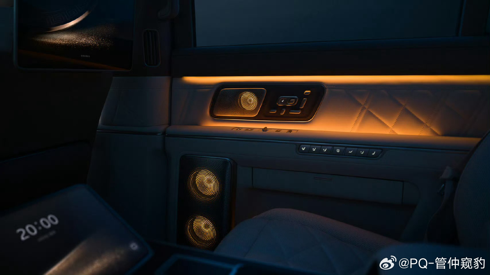 中国车的高端局从原创开始无论高端与否都应该原创从这几张内饰照片可以看出来蔚来ES