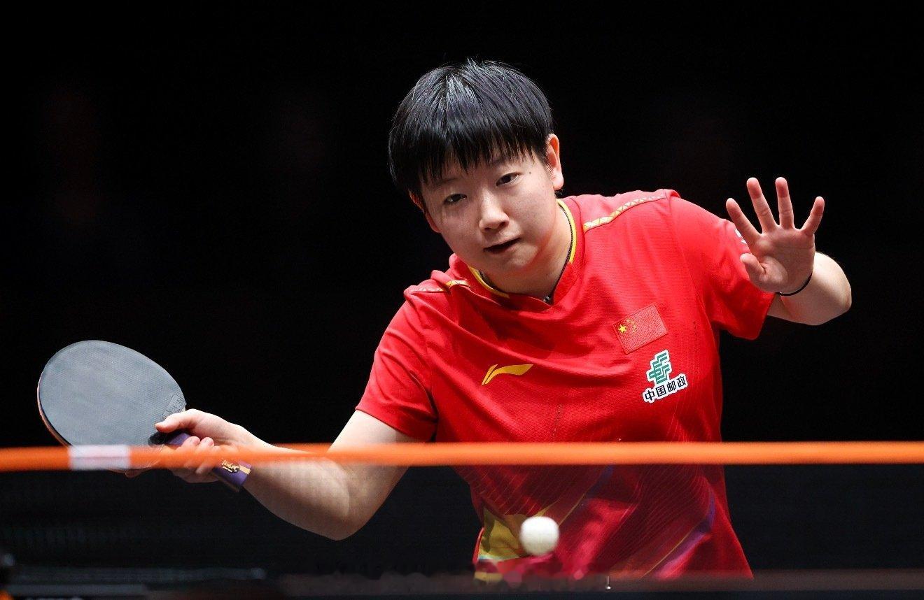 女单1/4决赛孙颖莎(CHN)4-0长崎美柚(JPN)【12-10，11-6，1