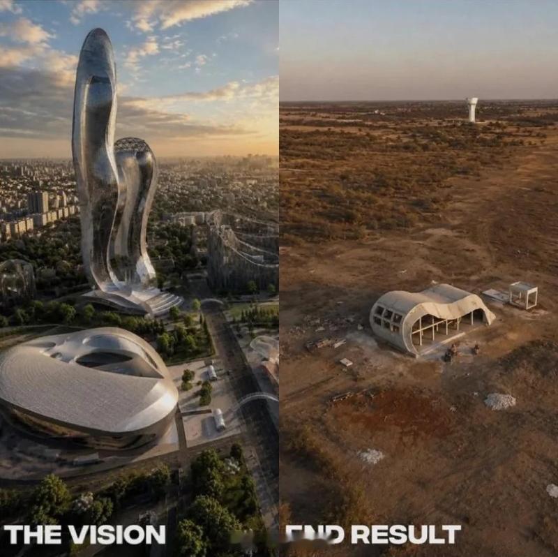8年前，歌手 Akon 宣布要斥资60亿美元，在塞内加尔建设一座未来城市。原帖展