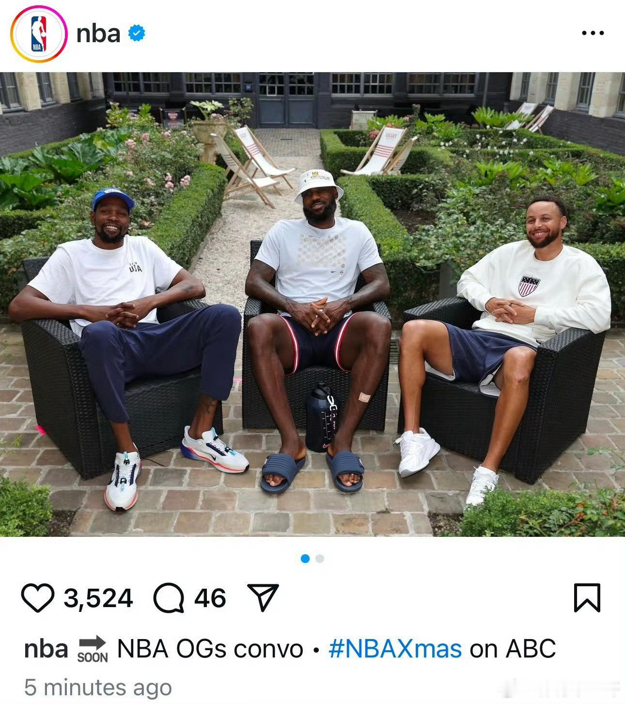 还🉐是老哥儿仨！为圣诞大战预热，詹杜库合体在ABC电视台接受独家采访！詹姆斯稳