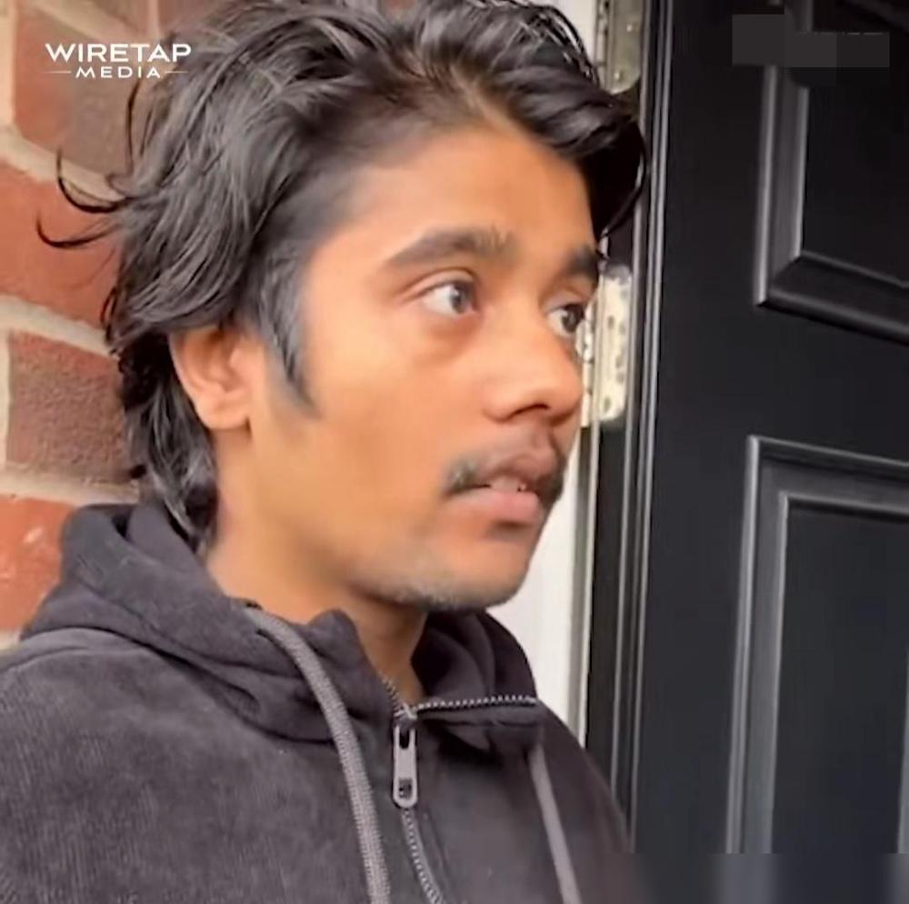 脏三，此时此刻，在这个贼眼油头的阿三身上具象化了。

最近加拿大出了个糟心事，一