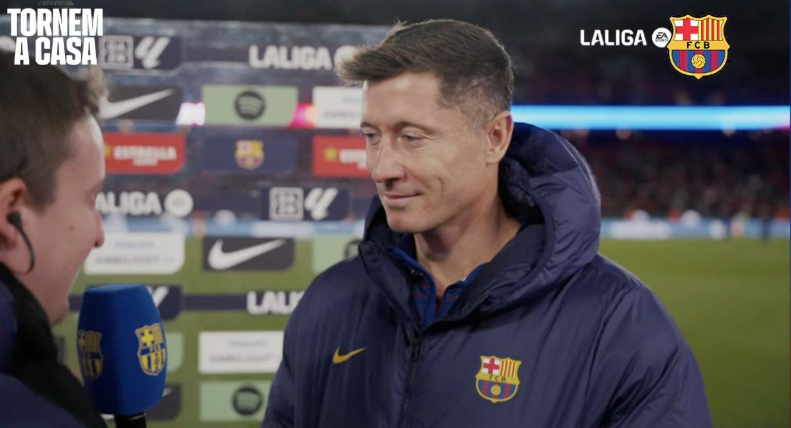 你感觉怎么样？莱万多夫斯基：“今天是个特别的日子，不仅对我而言，对所有人来说都是