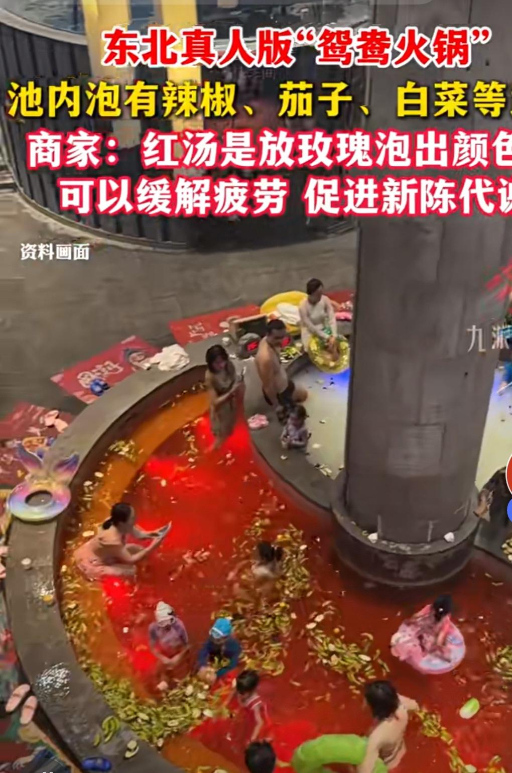 哈尔滨是懂整活的！温泉直接端上“鸳鸯锅”

哈尔滨真的把“万物皆可火锅”刻进DN