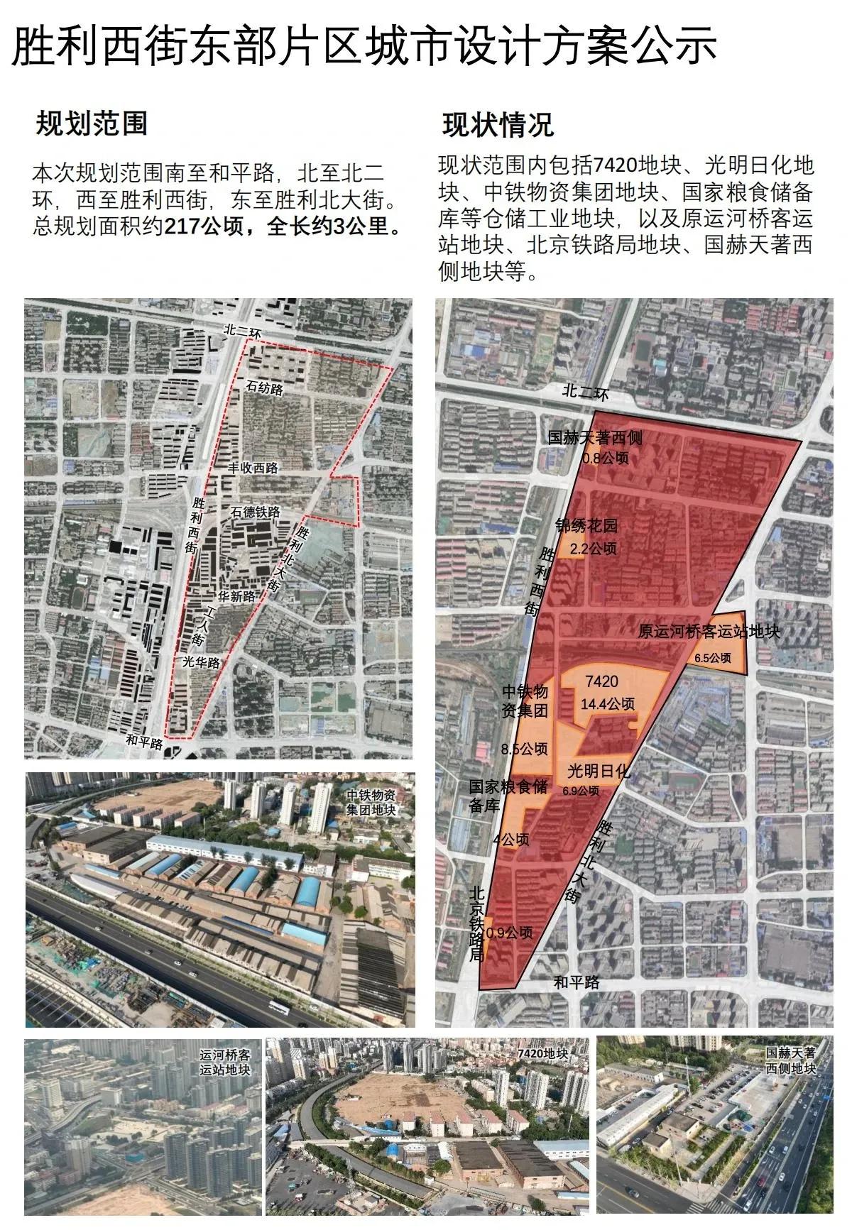 《胜利西街东部片区城市设计方案》公示

位置：北至北二环，西至胜利西街，东至胜利