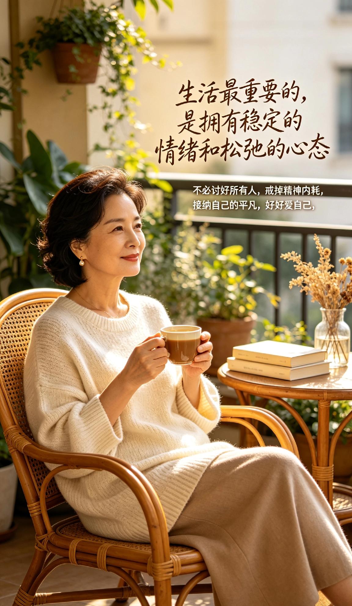 奔波半生，慢慢醒悟，生活最重要的，是拥有稳定的情绪和松弛的心态。
世事繁杂，人心