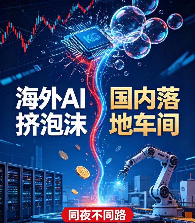 海外 AI 挤泡沫，国内落地车间