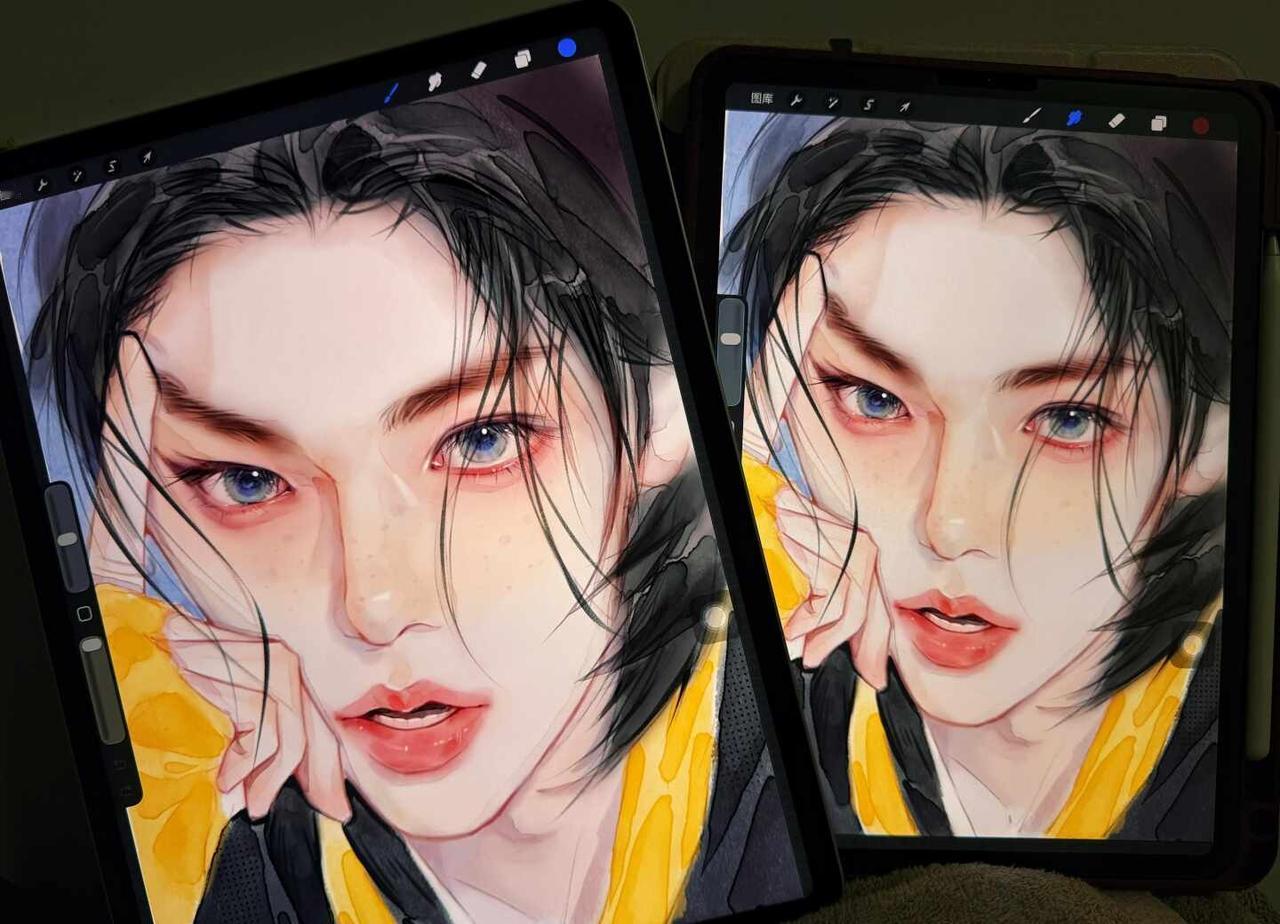 iPad 到底贴什么膜
买了13寸的ipad，但是现在在纠结贴什么膜🤔
左边目