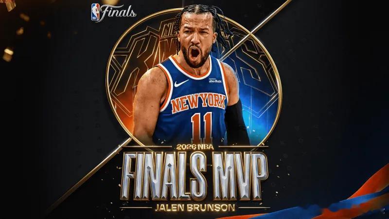 NBA总决赛，尼克斯客场94-90战胜马刺，系列赛大比分4-1击败对手夺得本赛季