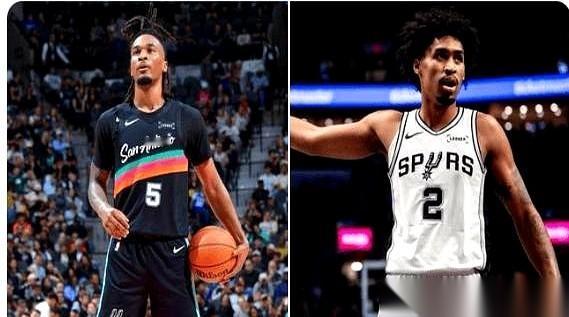 我有时候真怀疑，马刺是不是把两个人给搞反了。
那个叫哈珀的小伙子，稳得一批。打球