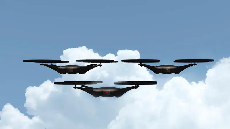 西安科技大学搞出的这款跨界飞行器太牛了，既能潜水又能从水面起飞到空中。这就好比是